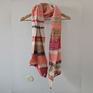 Multi Color Knit Scarf